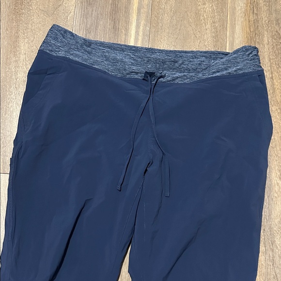 Duluth Trading Co ARMACHILLO COOLING Women Blue Cargo drawstring Pants - Picture 3 of 9